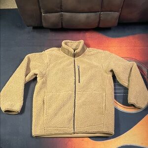 Cozy Tan Sherpa Women's Sweater